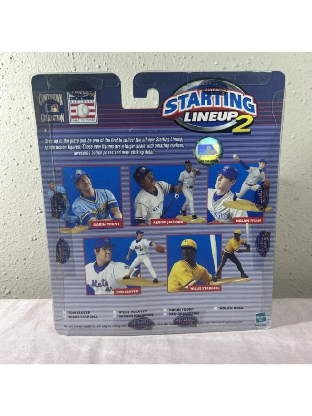 Starting Lineup 2 Willie Stargell MLB Pittsburgh Pirates Cooperstown Figure New